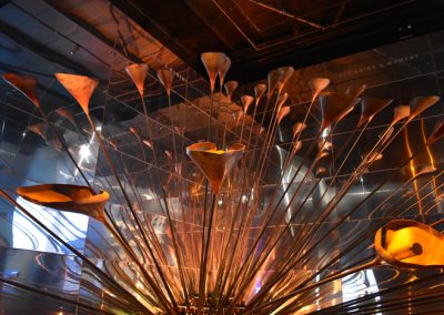 Olympic Cauldron Exhibit Installation, Museum of London