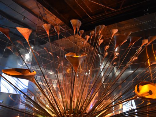 Olympic Cauldron Exhibit Installation, Museum of London